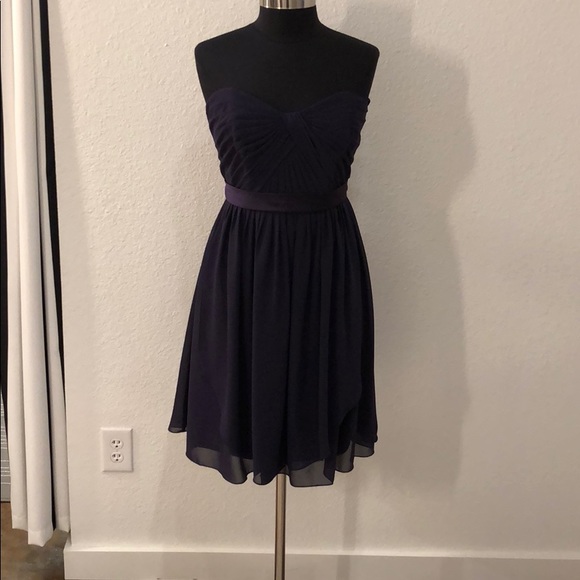 Dark Purple Convertible Dress